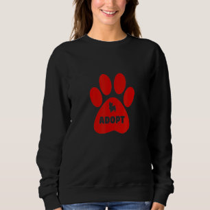 Sweatshirt Adopter Chats Chatons Animaux de compagnie Ne pas