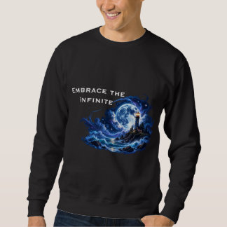 Sweatshirt Adopter l'infini quelque part entre les étoiles