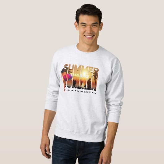 Sweatshirt Adoptez l'été | Hommes (Devant entier)