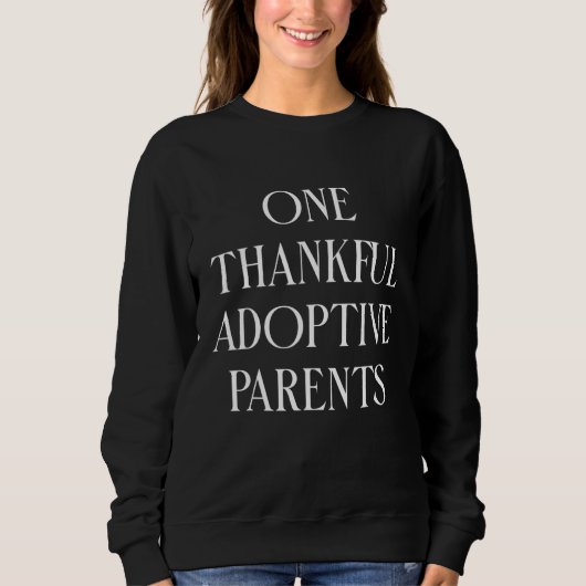 Sweatshirt Adoption Faire-part Jour 16 (Devant)