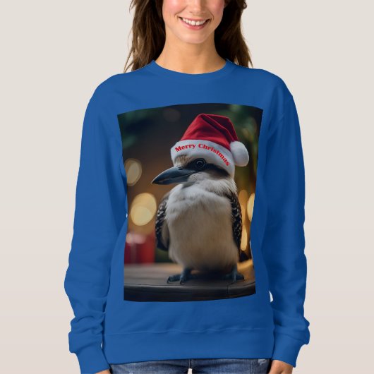 Sweatshirt adorable Noël Kookaburra, (Devant)