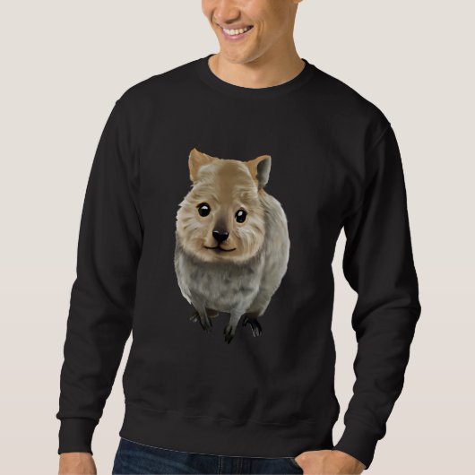 Sweatshirt Adorable Quokka (Devant)