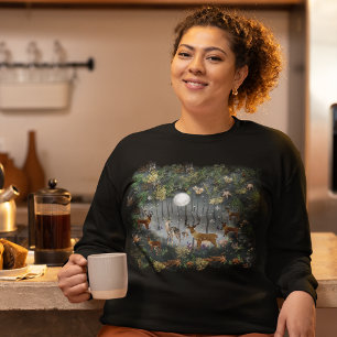 Sweatshirt Adorable Rindeer La Nuit