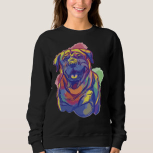 Sweatshirt Adorable Rottweiler Chien Rott Maman Rottie Lover 