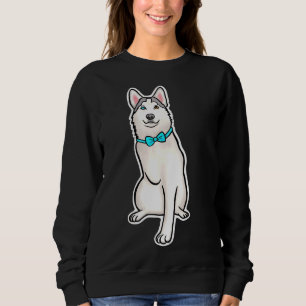 Sweatshirt Adorable trois pattes de trépied Husky nommé Mochi