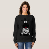 Sweatshirt Adorable Zebra Sitting Cute (Devant entier)