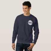 Sweatshirt adulte : Grand art arrière de poche (Devant entier)
