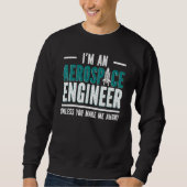 Sweatshirt Aerospace Engineer  Aerospace Engineering (Devant)