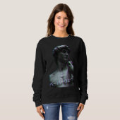 Sweatshirt Aesthetic Art History David of Michelangelo Retro (Devant entier)