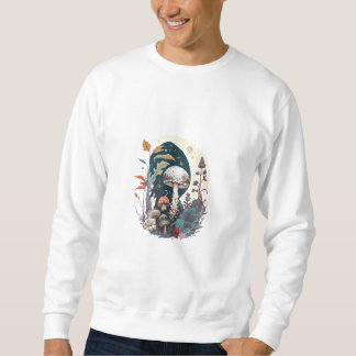 Sweatshirt Aesthetic Goblincore Cottagecore Mushroom Botanica