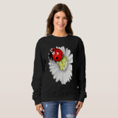 Sweatshirt Aesthetic Nature Summer Ladybird Nature (Devant entier)
