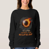Sweatshirt Aesthetic Total Solar Eclipse Viewing Team 2024 (Devant)
