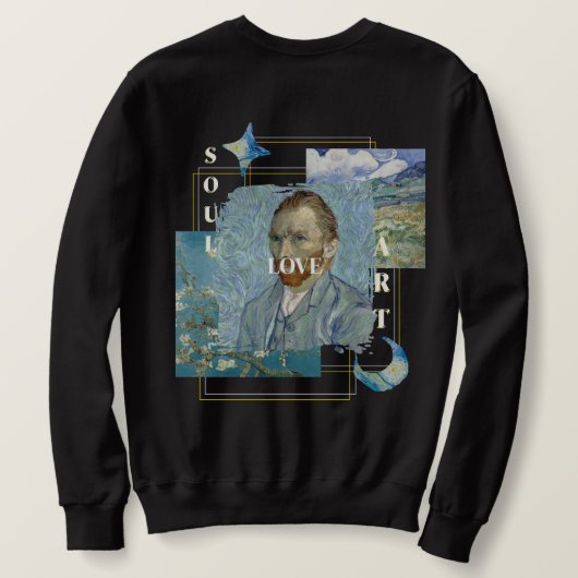 Sweatshirt Aesthetic Vincent Van Gogh  (Design dos)