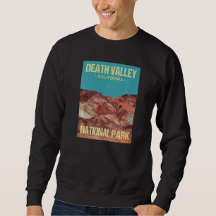 Sweatshirt Affiche du Parc national de la vallée de la Mort C
