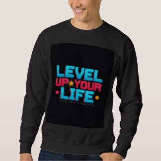 Sweatshirt Affiche Rétro pour Améliorer Votre Vie