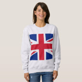 Sweatshirt Afficher vos couleurs - Royaume-Uni (Devant entier)