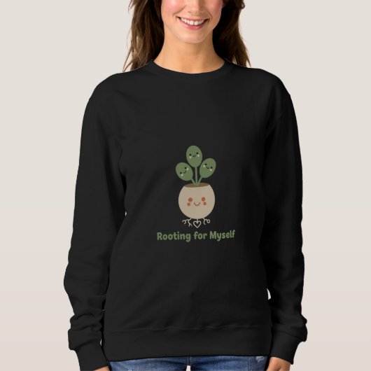 Sweatshirt Affirmation d'amour-propre et de croissance | Mign (Devant)
