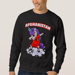 Sweatshirt Afghanistan Soccer Dabbing Afghan Flag Football