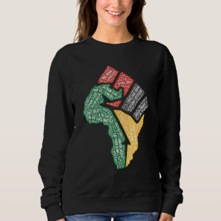 Sweatshirt Afrique Black Women Afrique Amérique Noire