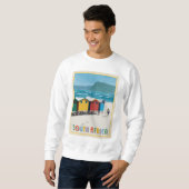 Sweatshirt Afrique du Sud | Plage de Muizenberg (Devant entier)
