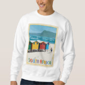 Sweatshirt Afrique du Sud | Plage de Muizenberg (Devant)