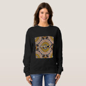 Sweatshirt Afrique Safari Wild Animals Cute Novelty 13 (Devant entier)