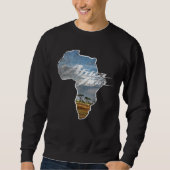 Sweatshirt Afrique Tourisme Twin Bike Off Road & Cross Contin (Devant)