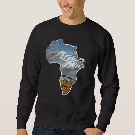 Sweatshirt Afrique Tourisme Twin Bike Off Road & Cross Contin (Devant)