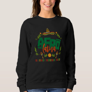 Sweatshirt Afro latino-africaine latino-américaine