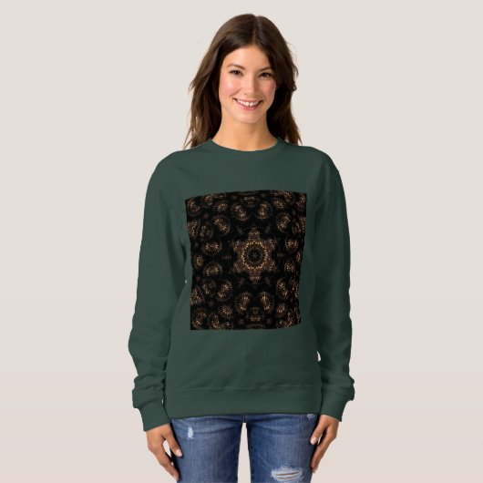 Sweatshirt Âge de bronze Mandala (Devant entier)