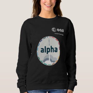 Sweatshirt Agence spatiale européenne ESA Mission alpha Patch
