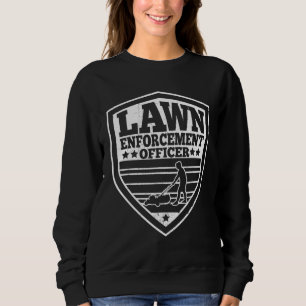 Sweatshirt Agent de l'application de la pelouse amusant Papa