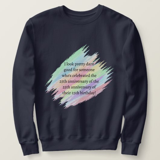 Sweatshirt Âgés de 75 ans et plus (Design devant)