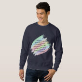 Sweatshirt Âgés de 75 ans et plus (Devant entier)