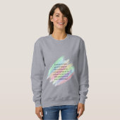 Sweatshirt Âgés de 80 ans & plus (Devant entier)