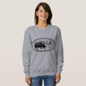 Sweatshirt AGHA-Nouvelles Sweatshirt-femmes de logo (Devant entier)
