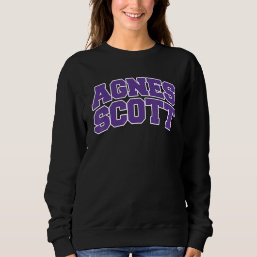 Sweatshirt Agnes Scott College Arch 03 (Devant)