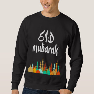 Sweatshirt Aïd Moubarak Aïd Aïd Alfitr Moubarak Aïd islamique