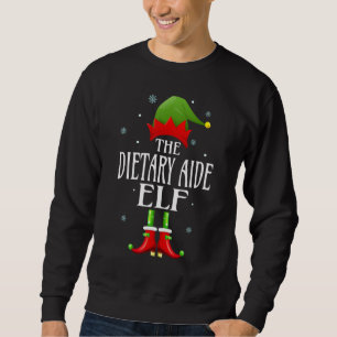 Sweatshirt Aide alimentaire Elf Xmas drôle Famille correspond