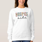 Sweatshirt Aide d'accueil | Soins infirmiers en soins hospita (Devant)