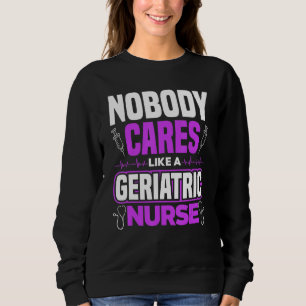 Sweatshirt Aide Soignant Personne Ne Se Soucier Comme Une Inf