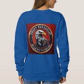 Sweatshirt Aigle Américain (Dos)