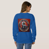 Sweatshirt Aigle Américain (Dos entier)