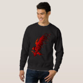 Sweatshirt Aigle fou (Devant entier)