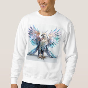 Sweatshirt Aigle iridescent métallique
