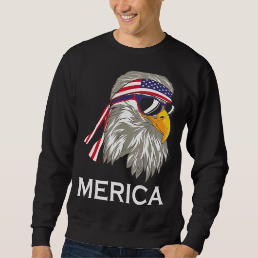Sweatshirt Aigle mericain (Devant)