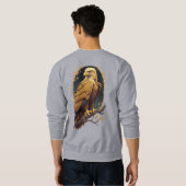 Sweatshirt Aigle royal doré (Dos entier)