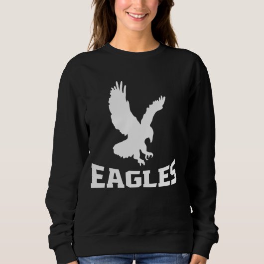 Sweatshirt Aigles Volant Oiseau Inspiration Design 1 (Devant)
