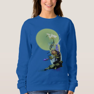 SWEATSHIRT AIGRETTE SNOWY ETANG DE CARPE SERENITE