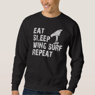 Sweatshirt Aile Manger Aile de sommeil Aile Répéter Aile de s